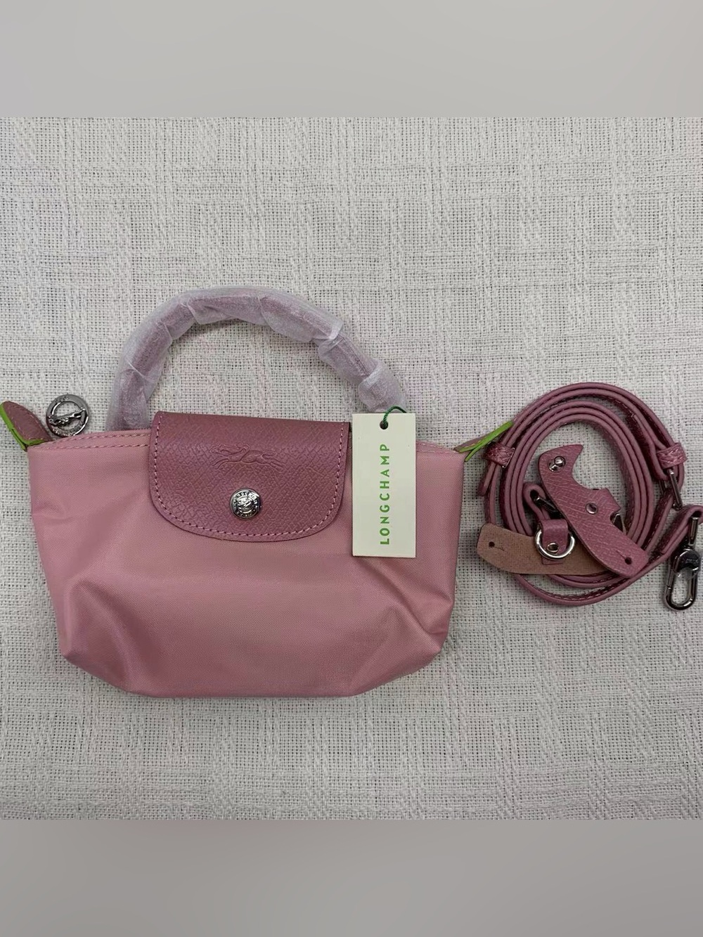 Longchamp Pink Mini Crossbody Bag